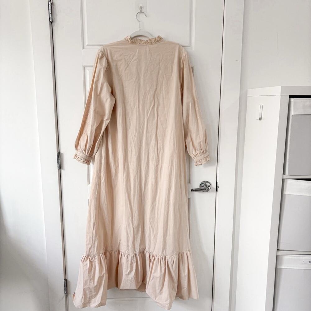 meadows Lavender Dress Blush Long Sleeve Maxi - Picture 8 of 10